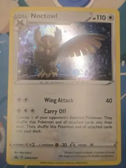 Noctowl SWSH027 SWSH: Sword & Shield Promo Cards Holo - Image 1