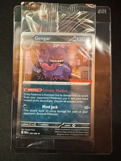 Pokemon Gengar Sealed Promo Card- GameStop Stamped Exclusive - Image 2