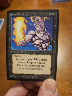 Junun Efreet Arabian Nights Regular Nice Card mtg - Image 3