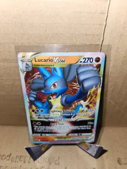 Lucario VSTAR SWSH214 SWSH: Sword & Shield Promo Cards Holo - Image 3