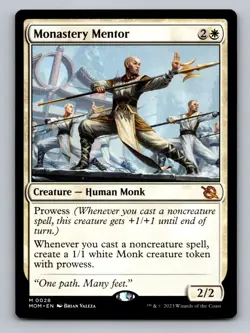 Monastery Mentor M March of the Machine 28 NM - Image 1