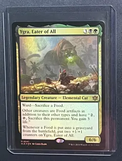 MTG FOIL Ygra, Eater of All Bloomburrow 0241 Magic the Gathering Card Promo Card - Image 1