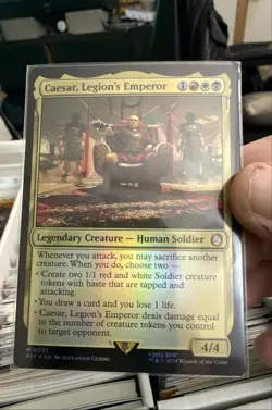 Caesar, Legion's Emperor Universes Beyond: Fallout Foil M0001 T102 - Image 1
