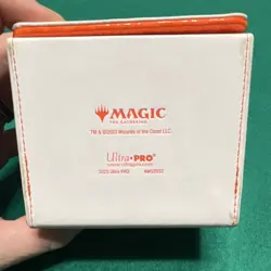 Ultra PRO Magic: The Gathering Deck Box White Orange 2023 AW52932 - Image 4