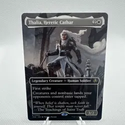 Magic | INR | Thalia, Heretic Cathar (Borderless) | 300 | Normal | NM - Image 1
