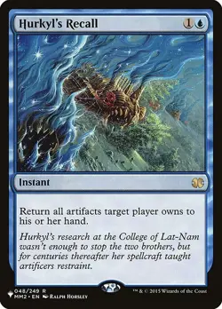 Hurkyl's Recall Regular - The List MTG-NM - Image 1