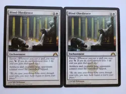 MTG - 2x Blind Obedience - Gatecrash - LP - Image 1