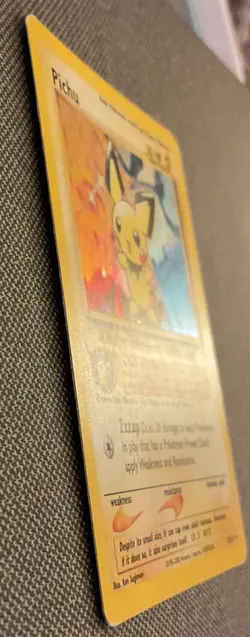 2000 Pokemon TCG Pichu Neo Genesis 12/111 Holo Holo Rare - Image 3