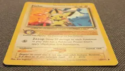 2000 Pokemon TCG Pichu Neo Genesis 12/111 Holo Holo Rare - Image 4