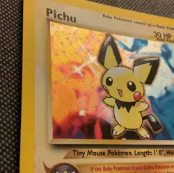 2000 Pokemon TCG Pichu Neo Genesis 12/111 Holo Holo Rare - Image 5