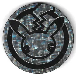 Pokemon TCG 25TH ANNIVERSARY SILVER JUMBO Coin Authentic FREE SHIPPING - Image 1