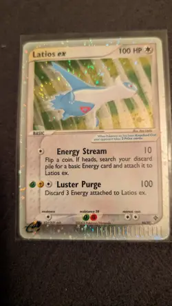Pokemon Latios ex 100 HP Dragon Set 94/97 Holo Ultra Rare English Card - Image 1