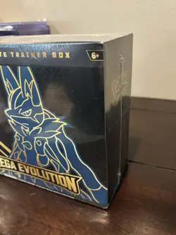 Pokemon TCG Mega Evolution ETB Lucario New Sealed e - Image 2