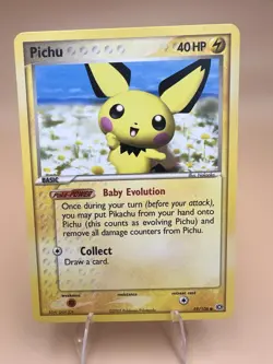 2005 Pokemon - Pichu - Emerald 59/106 - Non Holo [NM+] - Image 1