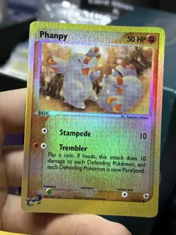 Phanpy 62/109 EX Ruby Sapphire 2003 Reverse Holo e-Series Pokemon Card TCG - Image 3