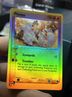 Phanpy 62/109 EX Ruby Sapphire 2003 Reverse Holo e-Series Pokemon Card TCG - Image 4