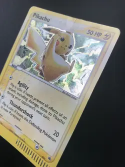 Pikachu 012 Nintendo Promo Pokemon holo rare card - Image 2
