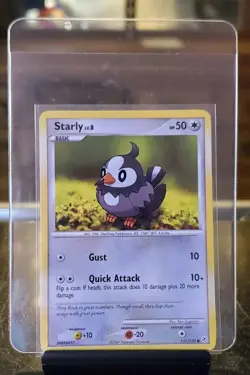 Starly 101/130 Diamond & Pearl 2007 TCG Pokemon English - Image 1