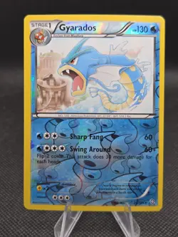 Gyarados (Reverse Holo) 24/124 Pokemon Dragons Exalted - LP - Image 1