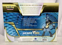 LUCARIO VSTAR Box Premium Collection Fusion Strike Pokemon TCG 2023 New Sealed - Image 2