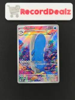 Pokemon Card | Wailord 162/159 | 2025 SV09: Journey Together - Image 1