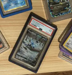 2021 POKEMON EVOLVING SKIES GLACEON V HOLO FULL ART ULTRA RARE 175/203 210HP - Image 4