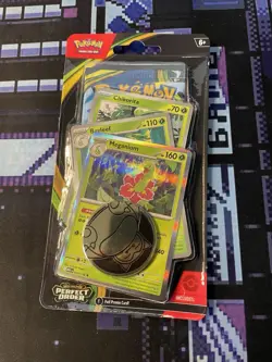 Pokemon TCG Perfect Order Sealed Pack - Chikorita, Bayleef, Meganium Promo & Co… - Image 1