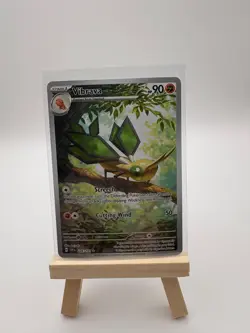 Vibrava Pokemon Surging Sparks 206/191 Illustration Rare Full Art Holo SV NM - Image 1