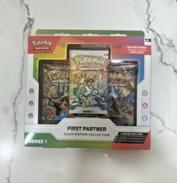 Pokemon TCG First Partner Illustration Collection Series 1 New Sealed - Image 1