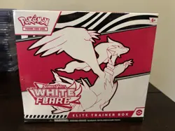 Pokemon TCG: White Flare Elite Trainer Box ETB Sealed b - Image 1