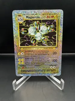 Pokemon Magneton Reverse Holo Rare Legendary Collection 28/110 English TCG - Image 1