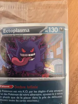 Ectoplasma 050/088 - EB Games FRENCH SEALED Pokemon Promo Gengar 1 SWIRL! - Image 4