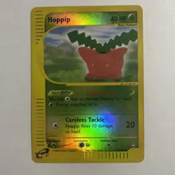 Hoppip 83/147 Aquapolis Reverse Holo eReader Pokemon TCG English - Image 1