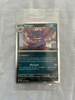 Pokemon TCG Gengar 050/088 EB Games Promo SEALED Cosmos Holo Stamped - Image 2