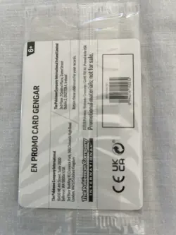 Pokemon TCG Gengar 050/088 EB Games Promo SEALED Cosmos Holo Stamped - Image 4