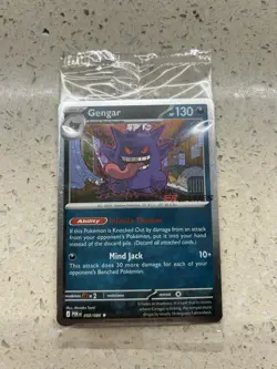 Pokemon TCG Gengar 050/088 EB Games Promo SEALED Cosmos Holo Stamped - Image 5