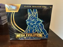 Pokemon TCG Mega Evolution ETB Lucario New Sealed c - Image 1