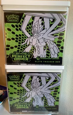 2x Perfect Order Pokemon Center PC ETB Elite Trainer Box - Image 1