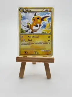 Pokemon TCG 2010 Undaunted Raichu 33/90 - Image 1