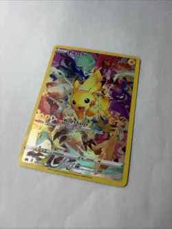 2023 Pokemon SWSH Crown Zenith Pikachu Secret Rare #160/159 - Image 4