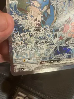Kingdra EX 131 Scarlet & Violet Promo Holo Pokemon TCG - Image 4