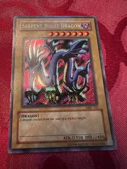 | Yugioh Serpent Night Dragon MRL-103 Secret Rare - Image 1