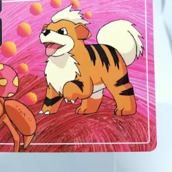 058 Growlithe Top Pokemon Card Nintendo GAME Freak TV TOKYO japan Anime - Image 5
