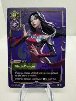 Riftbound METAL Card Irelia Blade Dancer Las Vegas Prize Wall Exclusive English - Image 1