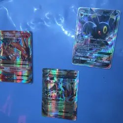 Pokemon Holo Card Lot - MCharizard, Primal Groudon, Umbreon GX - 3 Cards English - Image 1