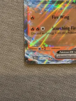 Pokemon TCG Reshiram EX Holo Card 30/159 SV:09 Journey Together NM/M Condition - Image 5