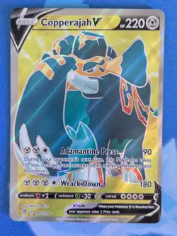 Copperajah V 187/192 - Ultra Rare - Rebel Clash - Pokemon Card NM - Image 1