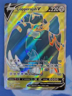 Copperajah V 187/192 - Ultra Rare - Rebel Clash - Pokemon Card NM - Image 2
