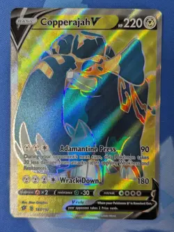 Copperajah V 187/192 - Ultra Rare - Rebel Clash - Pokemon Card NM - Image 3