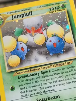 Pokemon Jumpluff Holo Rare TCG Card 9/64 Neo Revelation Unlimited Light Play - Image 4